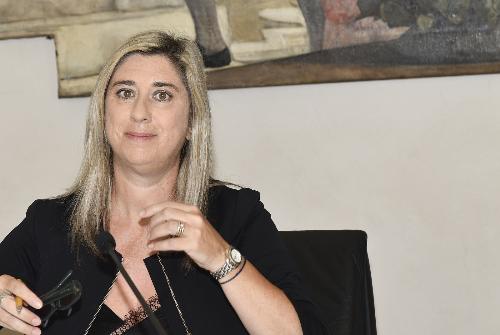 L'assessore regionale Cristina Amirante